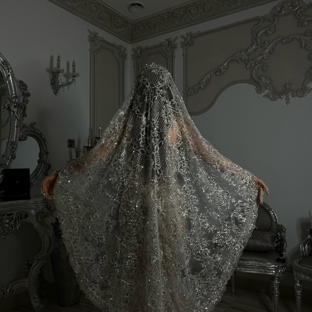 Elegant White Lace Wedding Dress - Picture 12 of 12